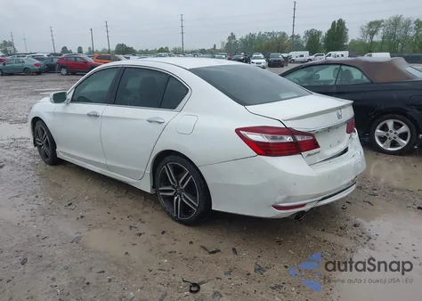 2017 Honda Accord Touring V6 from USA, damaged, VIN 1HGCR3F98HA003410